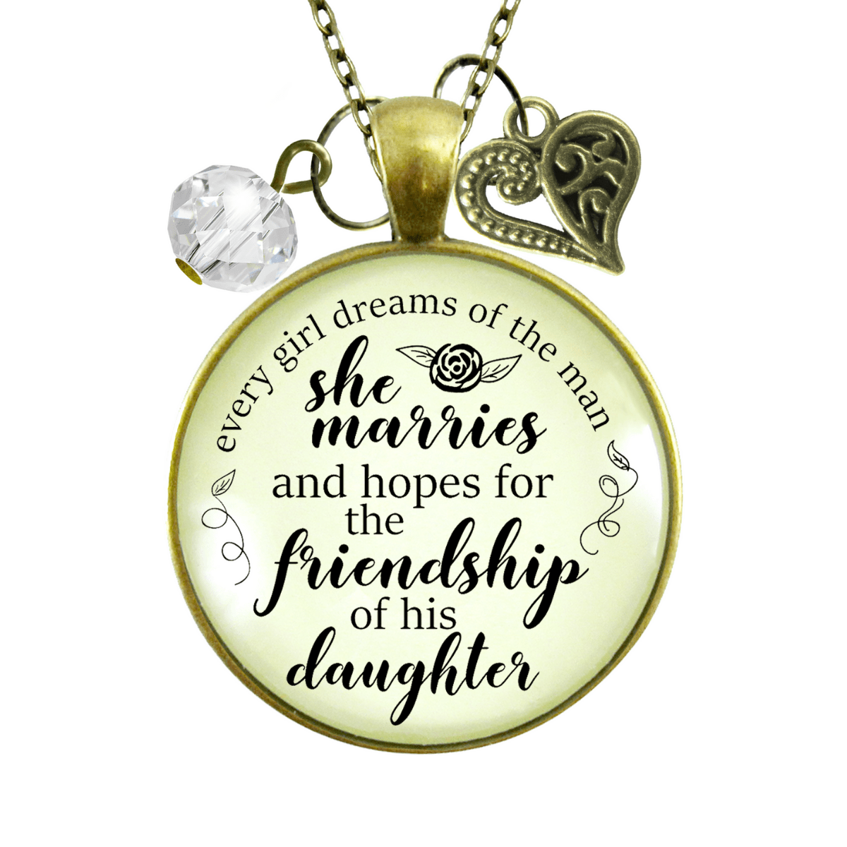 Gutsy Goodness To Stepdaughter Necklace Dream of Friendship From Bonus Step Mother Wed Day Gift - Gutsy Goodness Handmade Jewelry;To Stepdaughter Necklace Dream Of Friendship From Bonus Step Mother Wed Day Gift - Gutsy Goodness Handmade Jewelry Gifts