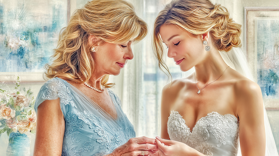 A Mother's Wedding Day Blessing: Why I Gave My Daughter a Sixpence