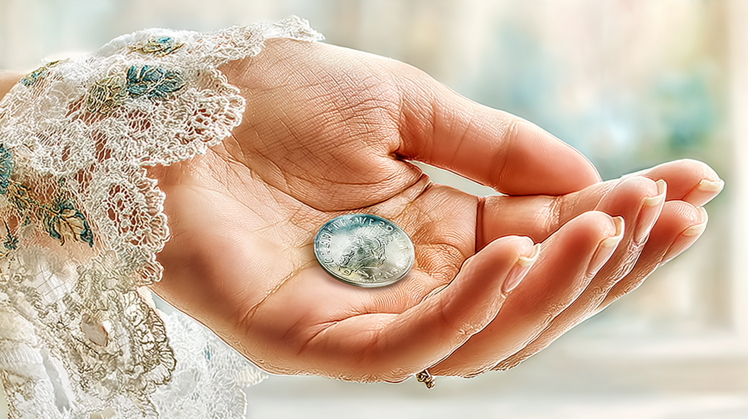 What Is a Wedding Sixpence? Everything Brides Need to Know