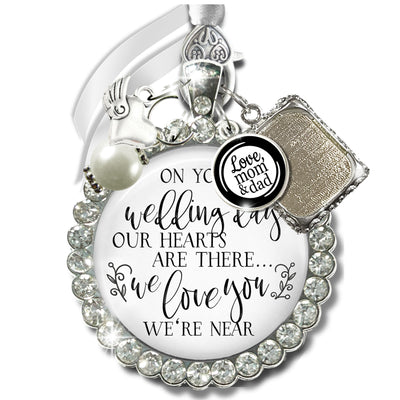 Build a Bouquet Charm Gutsy Goodness Personalized Wedding Memory Jewelry