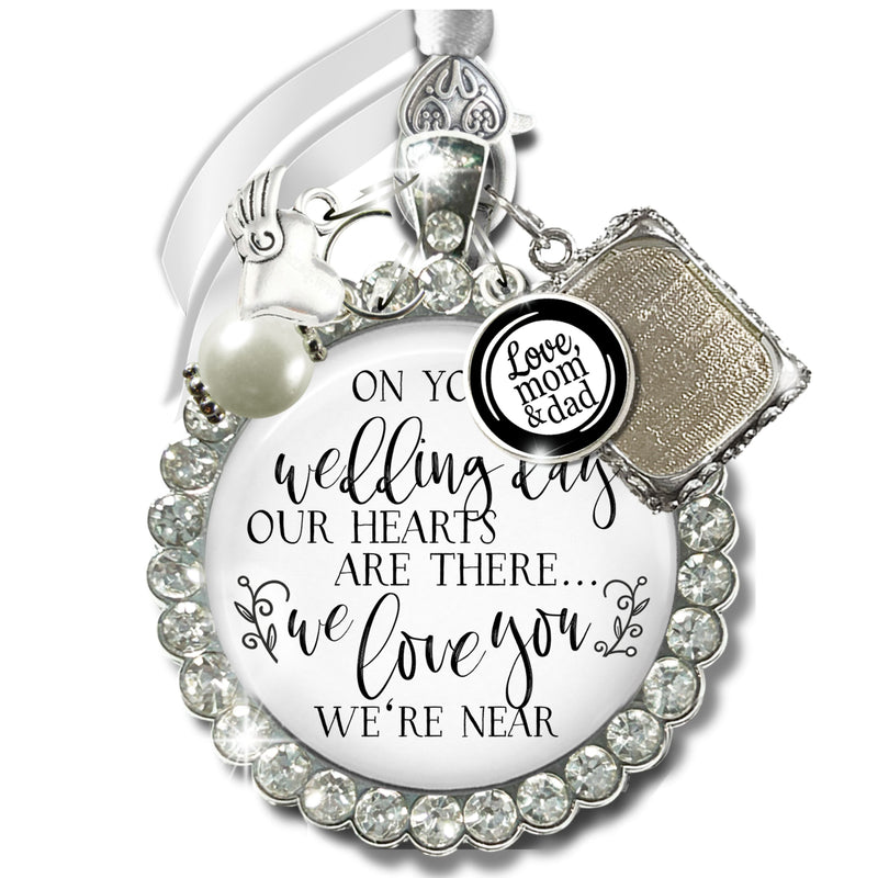 Build a Bouquet Charm Gutsy Goodness Personalized Wedding Memory Jewelry