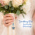 Something Blue Wedding Day Butterfly Blessings Charm – Blue Butterfly Bridal Bouquet Keepsake with Sparkling Crystal Accents, Bridal Shower Gift