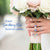 Something Blue Wedding Day Butterfly Blessings Charm – Blue Crystal Bridal Bouquet Keepsake for Bride Gold-Tone Charm for Bridal Shower Gift