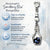 Something Blue Time in a Bottle Bridal Charm – Crystal Wedding Keepsake for Bride, Bouquet Charm with Heart Clasp and Pin, Jewelry Pouch
