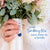 Something Blue Time in a Bottle Bridal Charm – Crystal Wedding Keepsake for Bride, Bouquet Charm with Heart Clasp and Pin, Jewelry Pouch