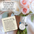 Bridal Bouquet Charm Dad You Walk Beside Me White Wedding Pendant Father Memorial Silver Jewelry