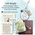 Bridal Bouquet Charm Dad You Walk Beside Me White Wedding Pendant Father Memorial Silver Jewelry