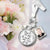 Bouquet Charm Uncle You Walk Beside Me Every Day Wedding Day Jewelry Memory Vintage Silvertone