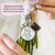 Bouquet Charm Uncle You Walk Beside Me Every Day Wedding Day Jewelry Memory Vintage Silvertone
