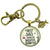 Dad Fishing Keychain – The Best Dad Teaches His Daughter How to Fish, Fishing Gift from Daughter, Father Keepsake with Fishing Charm