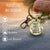 Dad Fishing Keychain – The Best Dad Teaches His Daughter How to Fish, Fishing Gift from Daughter, Father Keepsake with Fishing Charm
