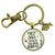 Dad Keychain – The Best Dad Teaches His Children How to Fish, Fishing Gift for Dad, Father Keepsake from Son or Daughter