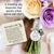 Wedding Bouquet Charm Dad You Walk Beside Me White Bride Father Photo Silver Finish