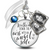 Bouquet Wedding Charm Walking Down Aisle Angel Silver Bridal Memorial Photo Jewelry 2 Frames