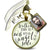 Walking Down The Aisle With An Angel Memorial Bouquet Charm Bronze Cream Glass White Pearl 2 Frames
