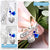 Something Blue Royal Blue Butterfly Wedding Bouquet Charm for Bride | Always In My Heart