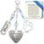 Something Blue Dog Wedding Pin for Bride | Dog Who Can't Attend Custom Charm
