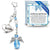 Something Blue Sky Blue Guardian Angel Wedding Bouquet Charm for Bride
