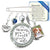 Something Blue Dog Memory Wedding Pin for Bride | Missing My Fur Baby Rhinestone Brooch