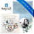 Something Blue Dog Wedding Pin for Bride | Dog Who Can't Attend, Paw Print & Photo Frame