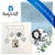 Something Blue Dog Memory Wedding Pin for Bride | Paw Print, Angel Wings & Photo Frame