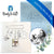 Something Blue Wedding Pin for Bride | Love My Dog Who Can't Attend, Paw Print Charm