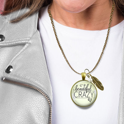 Beautiful Crazy Boho Fashion Necklace Western Theme