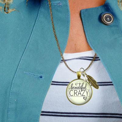 Beautiful Crazy Boho Fashion Necklace Western Theme