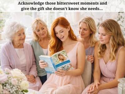 A Bride’s Guide to Wedding Memorials & Emotional Survival Book | Angel Wing Something Blue Charm | Bonus Grief Planning Digital GPT Resource