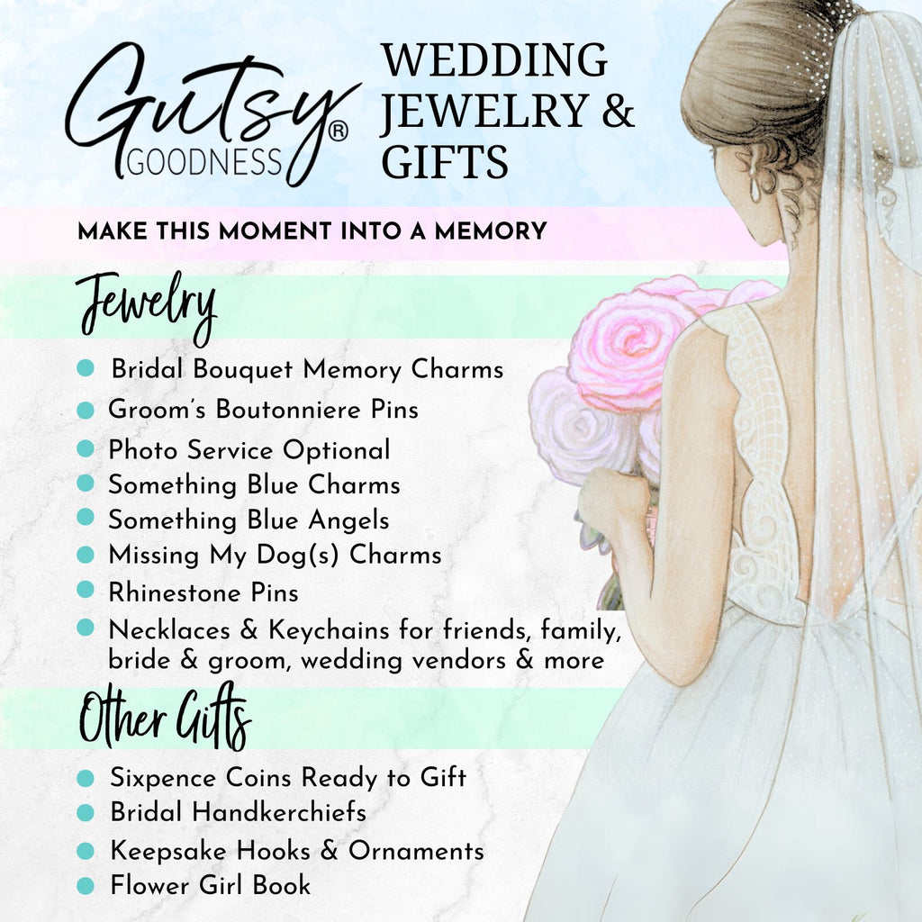 Build a Bouquet Charm by Gutsy Goodness Products for Wedding Gifts