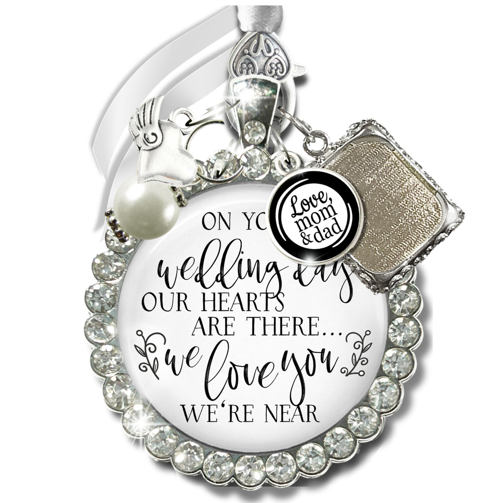 Build a Bouquet Charm by Gutsy Goodness with Rhinestones