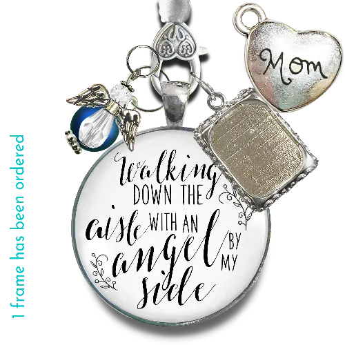 I Carried You Miscarriage Necklace Baby Loss Angel Charm
