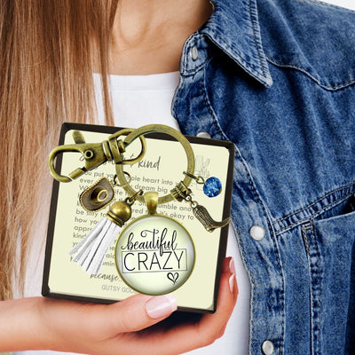Beautiful Crazy Boho Fashion Keychain Western Theme