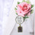 Groom's Boutonniere Pin Wedding Memorial Grandpa You Walk Bronze White Photo Picture Frame Charm