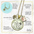 Handmade Gutsy Goodness Jewelry New Mom Necklace Your Little Footprint Gift Baby Feet & Photo Frame Charm, DIY Picture