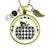 Buffalo Plaid Pumpkin Necklace Black And White Classic Boho Theme Autumn Print Pattern Pendant Fashion Jewelry For Women  Necklace - Gutsy Goodness Handmade Jewelry