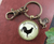 His Hen Her Rooster Keychain Set For Chicken Family Vintage Inspired Jewlery - Gutsy Goodness Handmade Jewelry