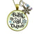 Christmas Snowflake Necklace Baby It's Cold Outside Winter Seasonal Charm Bead Jewelry For Women