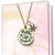 Christmas Snowflake Necklace Baby It's Cold Outside Winter Seasonal Charm Bead Jewelry For Women
