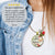 Dear Santa Necklace Funny I Tried Holiday Christmas Pendant Handmade Jewelry Letter Holly Charms