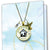 Jesus Nativity Christmas Pendant O Come Let Us Adore Him Holiday Necklace Handmade Faith Religious Jewelry