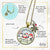 Christmas Penguin Stocking Stuffer Necklace Winter Wishes Snowflake Kisses Charm Handmade Gift Pendant Jewelry