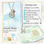 Christmas Penguin Stocking Stuffer Necklace Winter Wishes Snowflake Kisses Charm Handmade Gift Pendant Jewelry