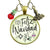 Feliz Navidad Necklace Merry Christmas Gift Jewelry For Her Candle Charm Red Green Beads Holiday Pendant