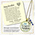 Happy Hanukkah Necklace Handmade Festive Holiday Jewelry Gift For Women Blue Bead Star of David Charm