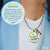Happy Hanukkah Necklace Handmade Festive Holiday Jewelry Gift For Women Blue Bead Star of David Charm