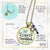 Happy Hanukkah Necklace Handmade Festive Holiday Jewelry Gift For Women Blue Bead Star of David Charm
