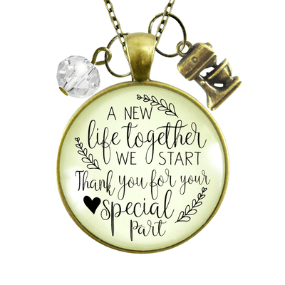 Gutsy Goodness Wedding Cake Maker Gift Necklace New Life Jewelry Thanks Baker Charm - Gutsy Goodness Handmade Jewelry;Wedding Cake Maker Gift Necklace New Life Jewelry Thanks Baker Charm - Gutsy Goodness Handmade Jewelry Gifts