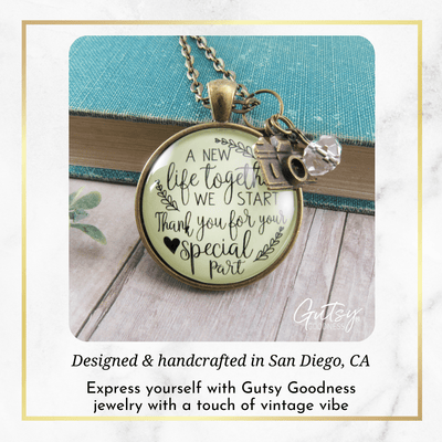 Gutsy Goodness Wedding Photographer Gift Necklace A New Life Camera Charm Thank You - Gutsy Goodness Handmade Jewelry;Wedding Photographer Gift Necklace A New Life Camera Charm Thank You - Gutsy Goodness Handmade Jewelry Gifts