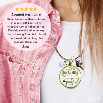 Gutsy Goodness Wedding Flower Designer Gift Necklace New Life Florist Thank You - Gutsy Goodness Handmade Jewelry;Wedding Flower Designer Gift Necklace New Life Florist Thank You - Gutsy Goodness Handmade Jewelry Gifts